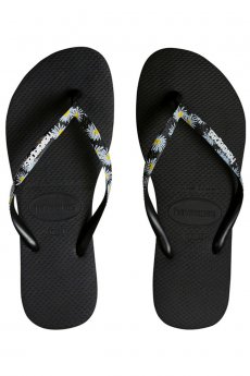 Slim Strapped Flip Flops