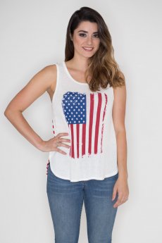 American Flag Tank by Dream Style