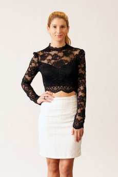 Textured Skirt by Very J