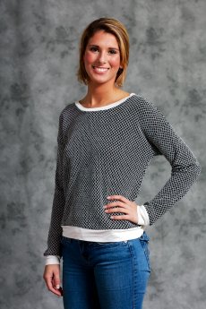 Netted Knit Top by Ya Los Angeles