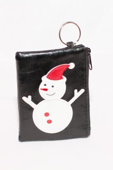 Snowman Coin Purse by Lavishy