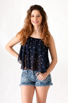 Anchor And Star Print Tank Top by Ocean Drive