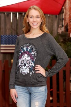 Original Spirit Skull Top by G & G