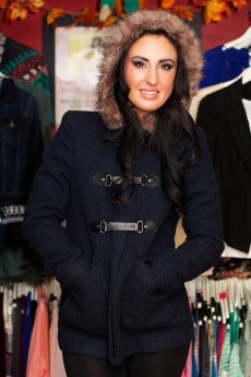 Fur Trim Paddington Coat by Love Stitch