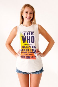 The Who Raglan Tank by Junk Food