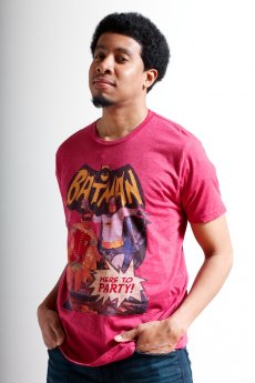 1966 Here To Party Batman Tee by Junk Food