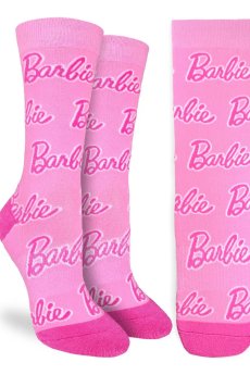 Barbie Logo Socks by Good Luck Sock