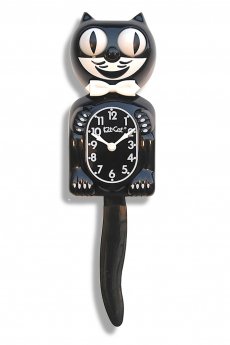 Classic Black Kit-Cat Clock