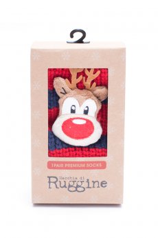 Reindeer Sleep Socks by Ruggine