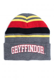 Gryffindor Stripe Roll Beanie by Bioworld