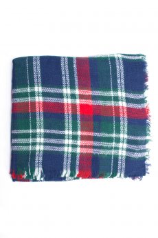 RBG Plaid Blanket Scarf