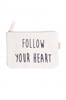 Follow Your Heart Pouch by Love of Fashion