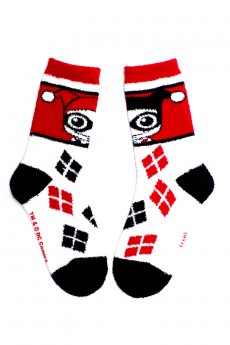 Harley Quinn Fuzzy Socks by Bioworld