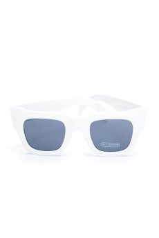 White Bat Wing Sunglasses by Ocean and Land