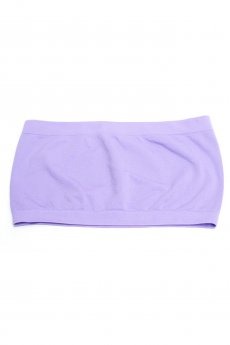 Lavender Seamless Bandeau by Zenana