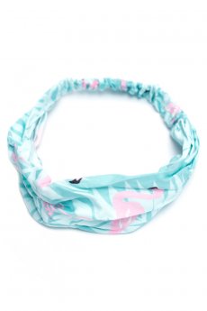 Green Flamingo Headband by Ellas