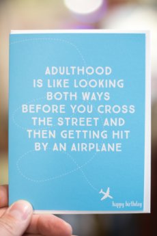 Adulthood Card