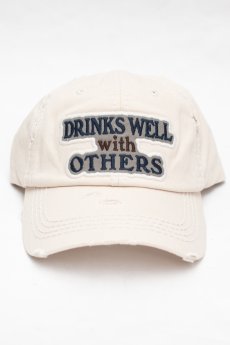Drinks Well With Others Baseball Cap by Kbethos