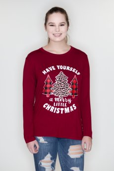 Merry Little Christmas Tee by Zutter