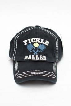Pickle Baller Baseball Cap by Kbethos