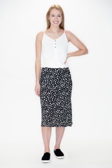 Mermaid Spotted Midi Skirt by She and Sky