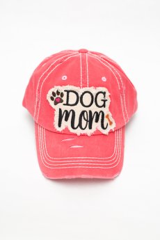 Dog Mom Baseball Cap by Kbethos