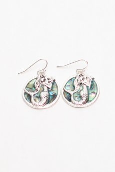 Dangling Mermaid Earrings