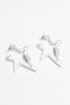 Open Star Earrings by Pomina