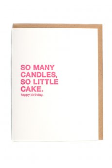 So Many Candles Card by Sapling Press