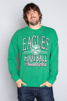 Philadelphia Eagles Lateral Crew Sweatshirt by Junk Food