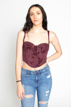 Sweetheart Crop Top by Bear Dance