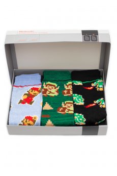 Nintendo Socks Gift Box Set by Bioworld