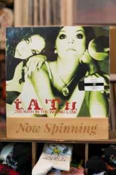 Limited green and gold nugget split splatter vinyl LP pressing. Originally released in the U.S. on December 10, 2002, t.A.T.u.'s '200 km/h In The Wrong Lane' features an array of catchy pop and dance songs produced by the legendary Trevor Horn and the Cherrytree Music Company's founder Martin Kierszenbaum with 4-time GRAMMY-winner Robert Orton. The single, "All the Things She Said, " catapulted t.A.T.u. to breakthrough success stateside and across the globe, spending 4 consecutive weeks at #1 on the U.K. si