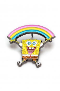 SpongeBob Rainbow Enamel Pin