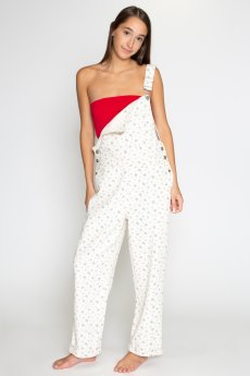 Floral Patterned Overalls by HYFVE