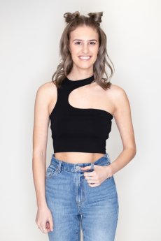 Cut Out Crop Top by Timing