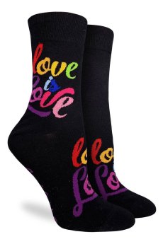 Love Is Love Socks by Good Luck Sock