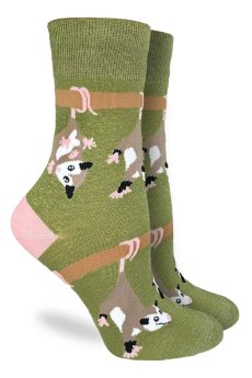 Opossums Hanging Out Socks by Good Luck Sock