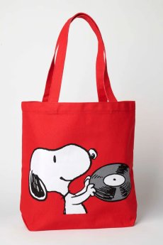Peanuts Snoopy Music Is Life Tote Bag by Magpie