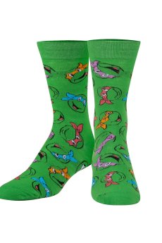 Teenage Mutant Ninja Turtles Socks by Crazy Socks