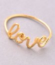 Sterling Silver Love Ring