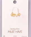 Sterling Silver Love Ring