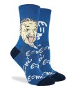 Albert Einstein Socks by Good Luck Sock