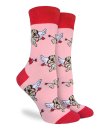 Cupid Pug Socks by Good Luck Sock