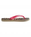 Havaianas Slim Fluorescent Animal Giraffe Sandals