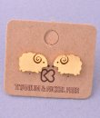 Golden Ram Earrings