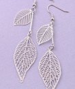 Dangling Leaf Earrings