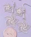 Swirl Star Earrings