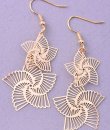Swirl Star Earrings