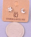 Star And Moon Earrings